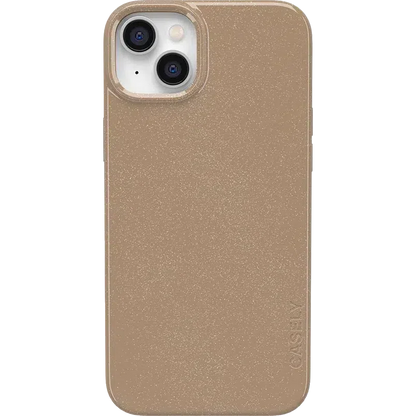 White Oak | Taupe Enchanted Shimmer Case iPhone Case get.casely Classic + MagSafe® iPhone 14 Plus