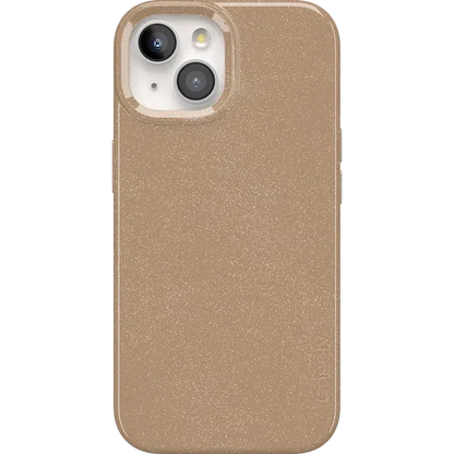 White Oak | Taupe Enchanted Shimmer Case iPhone Case get.casely Classic + MagSafe® iPhone 15 Plus