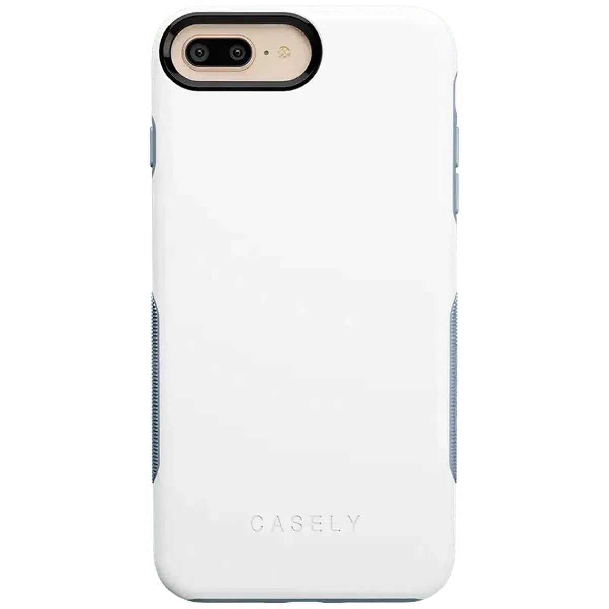 White on Light Blue | Ultra-Protective Bold Case iPhone Case get.casely Bold iPhone 6/7/8 Plus