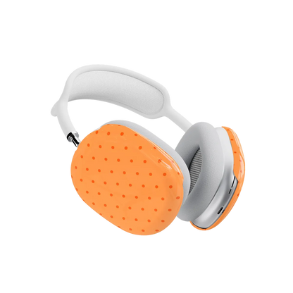 On the Dot | Orange Polka Dot AirPods Max Case