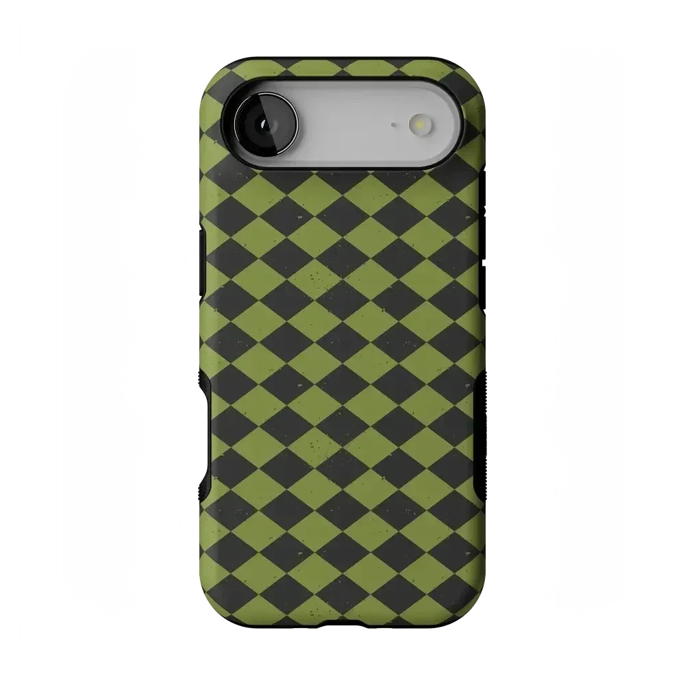 Wicked Hex | Green Checkered Case Phone Case get.casely Bold Flex + MagSafe® iPhone 17 Air
