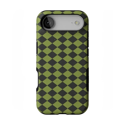 Wicked Hex | Green Checkered Case Phone Case get.casely Bold Flex + MagSafe® iPhone 17 Air