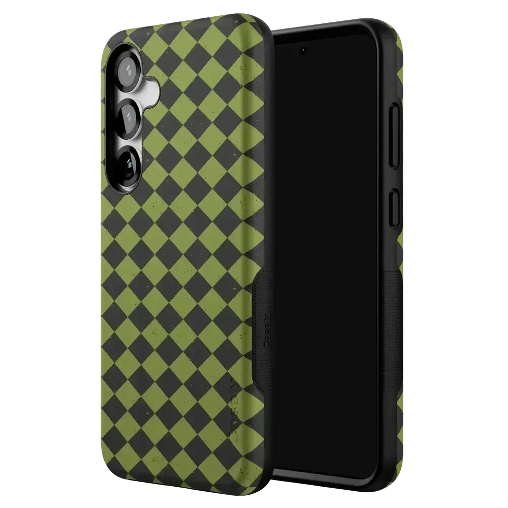 Wicked Hex | Green Checkered Case Phone Case get.casely