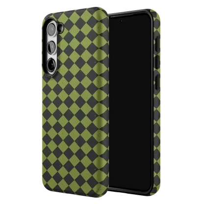 Wicked Hex | Green Checkered Case Phone Case get.casely