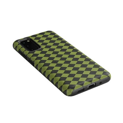 Wicked Hex | Green Checkered Case Phone Case get.casely
