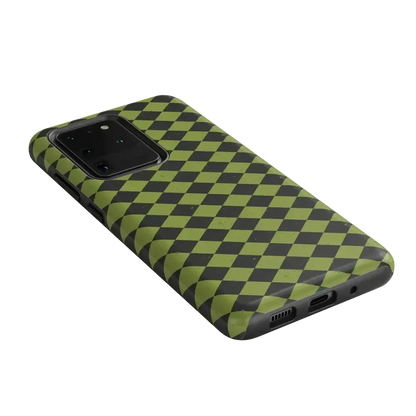 Wicked Hex | Green Checkered Case Phone Case get.casely