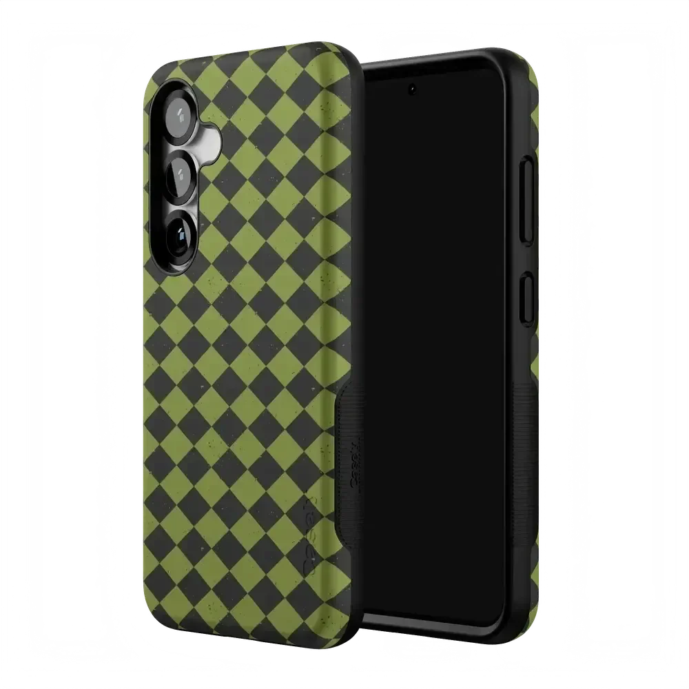 Wicked Hex | Green Checkered Case Phone Case get.casely