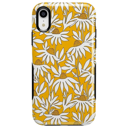 Wild About You | Yellow Floral Case iPhone Case get.casely Bold iPhone XR