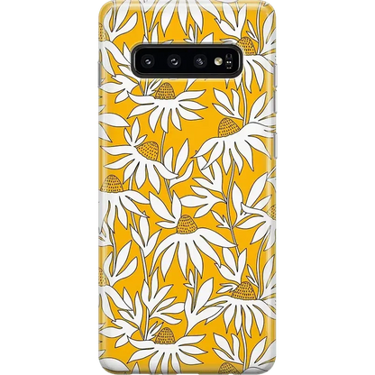 Wild About You | Yellow Floral Samsung Case Samsung Case get.casely Classic Galaxy S10