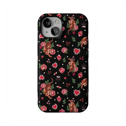 Wild at Heart | Tiger Case Phone Case Casetry Bold Flex + MagSafe® iPhone 13
