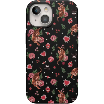 Wild at Heart | Tiger Case Phone Case Casetry Bold Flex + MagSafe® iPhone 15 Plus