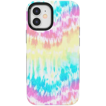 Wild & Free | Classic Rainbow Tie Dye iPhone Case iPhone Case get.casely Bold iPhone 12 Mini