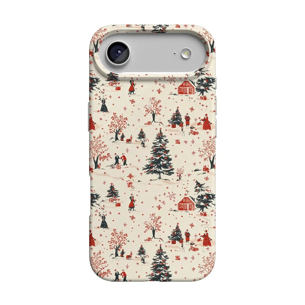 Winter Nostalgia | Vintage Holiday Case Phone Case Casetry Classic + MagSafe® iPhone 17 Air