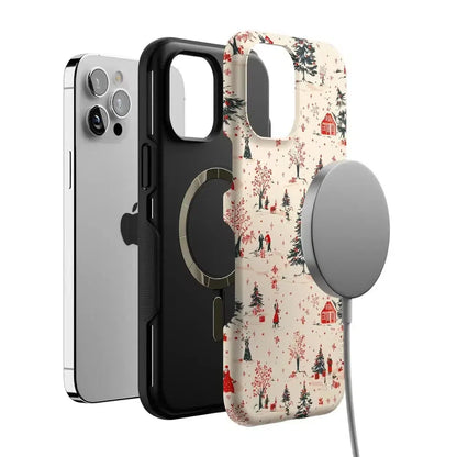 Winter Nostalgia | Vintage Holiday Case Phone Case Casetry