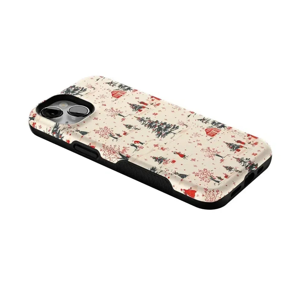 Winter Nostalgia | Vintage Holiday Case Phone Case Casetry Bold Flex + MagSafe® iPhone 13 Pro Max