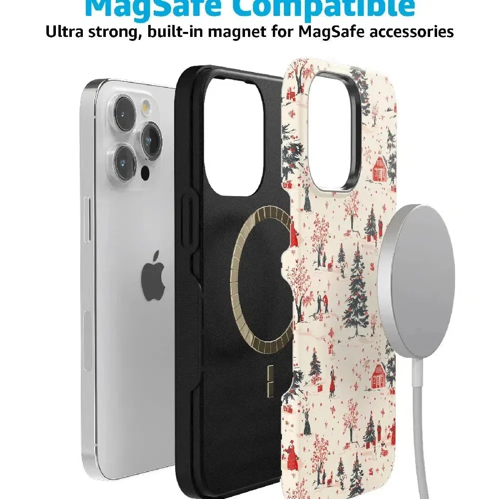 Winter Nostalgia | Vintage Holiday Case Phone Case Casetry