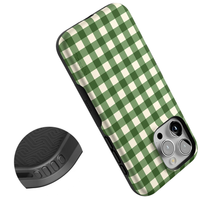 Checked Twice | Green Plaid Case