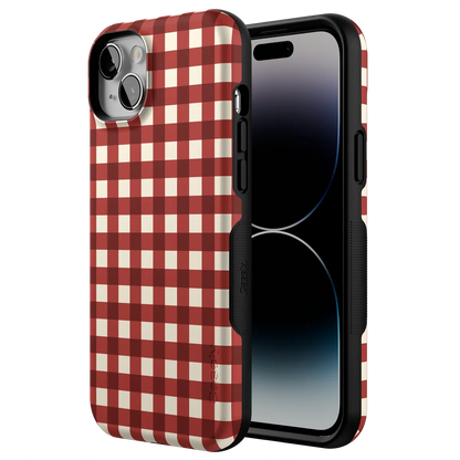 Checked Twice | Red Plaid Case