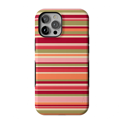 Citrus Stripes | Poolside Print Case - iPhone 12 Pro