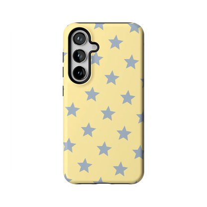 Shine Bright | Butter Yellow Stars Case - Galaxy S24