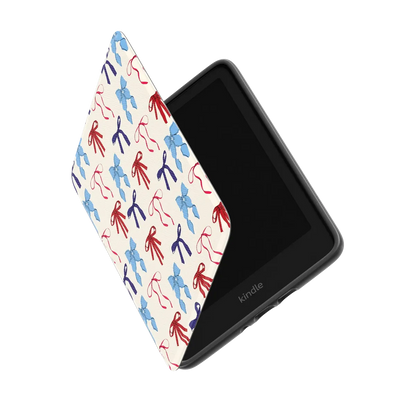 American Girlie | Red White & Blue Bows Kindle Case