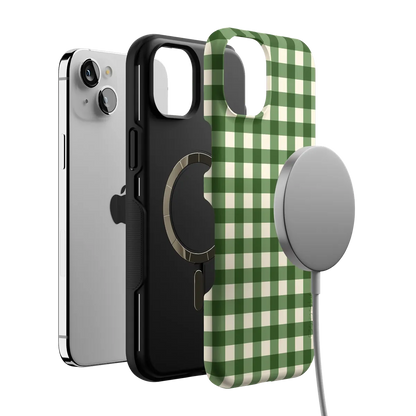 Checked Twice | Green Plaid Case