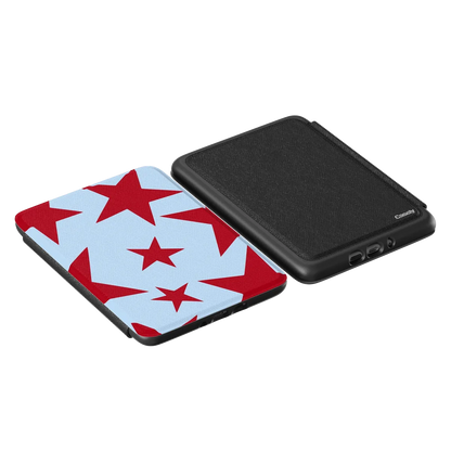Stars Align | Blue & Red Stars Kindle Case