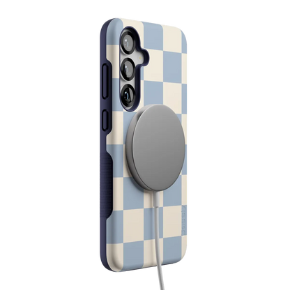 Fit Check | Light Blue Checkerboard Case