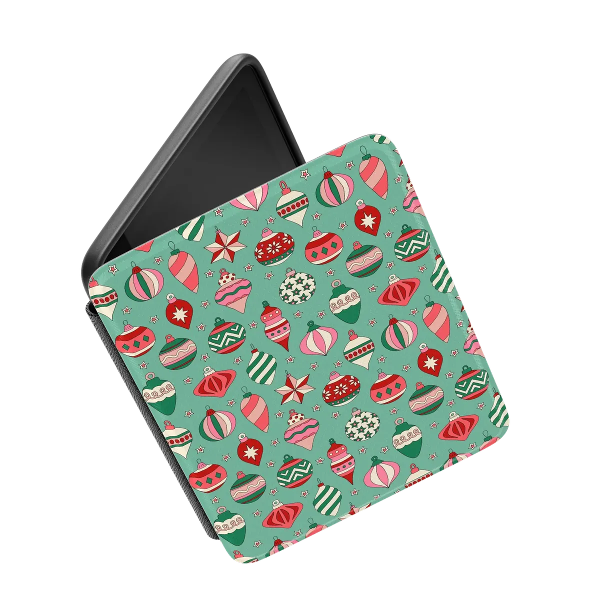 All Decked Out | Festive Ornaments Kindle Case