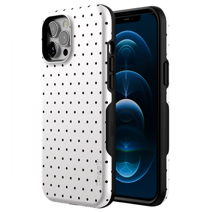 On the Dot | Black Polka Dot Case