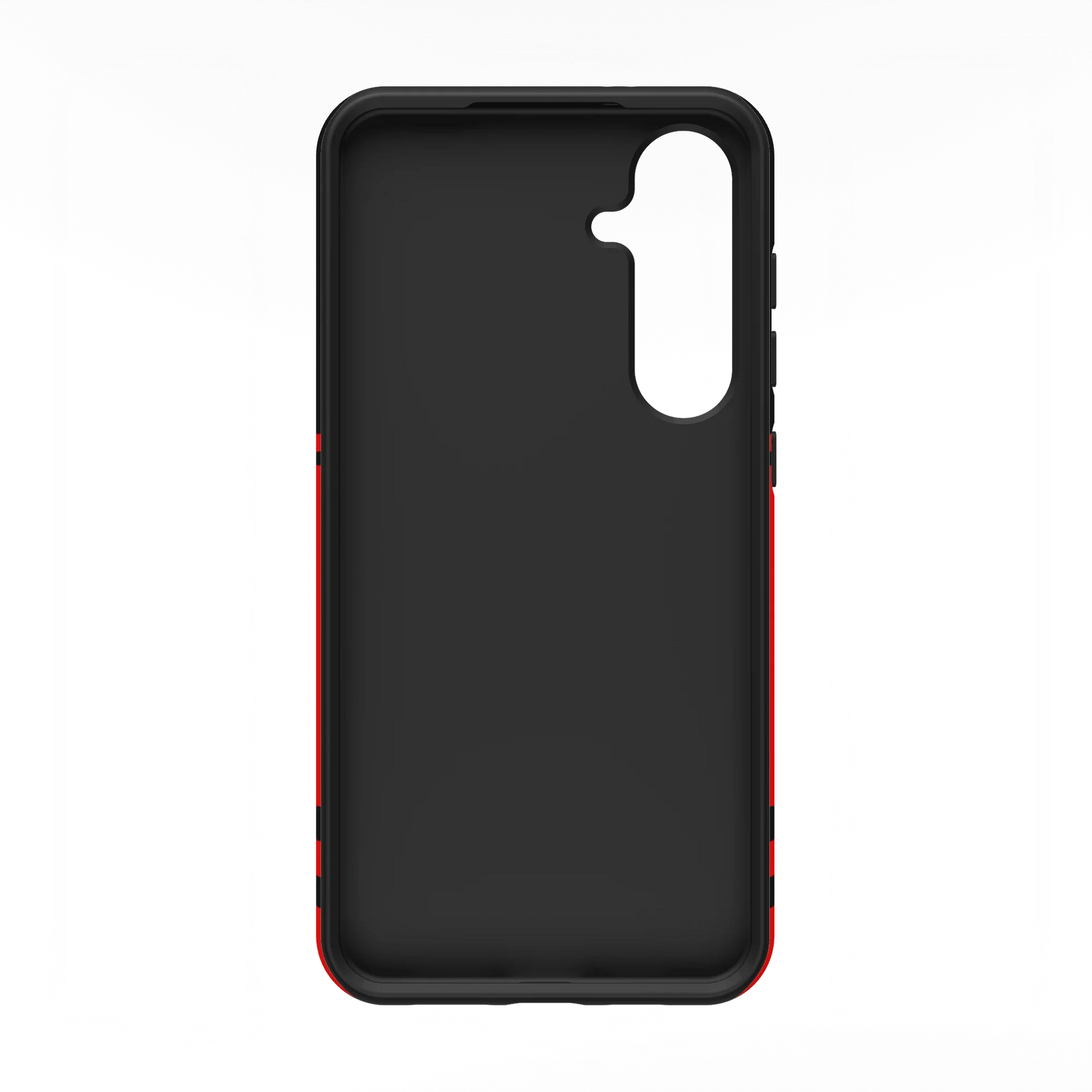 Storm Warning | Black & Red Stripes Case