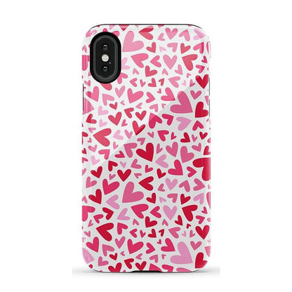 XOXO | Candy Hearts Case iPhone Case get.casely Essential iPhone X / XS
