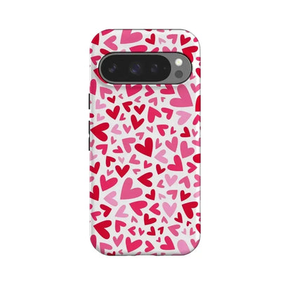 XOXO | Candy Hearts Google Pixel Case Google Pixel Case Casetry Essential + MagSafe® Google Pixel 10 Pro