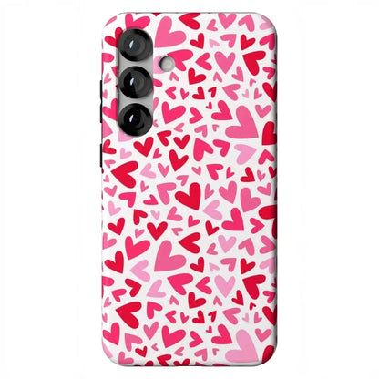 XOXO | Candy Hearts Samsung Case Samsung Case Casetry Essential + MagSafe® Galaxy S25 Plus