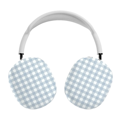 Pastel Picnic | Blue Gingham AirPods Max Case