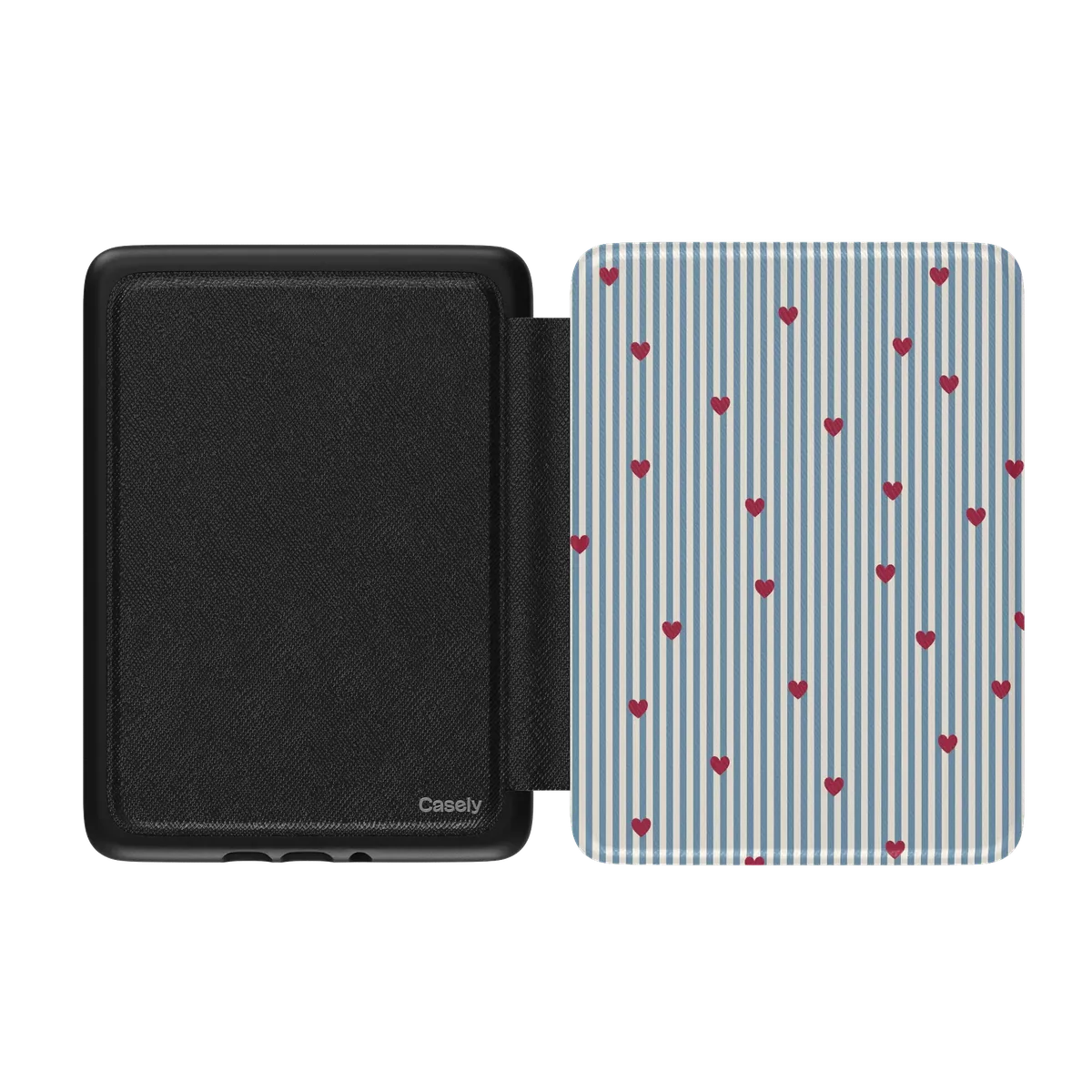 Love Lines | Blue Stripes Kindle Case