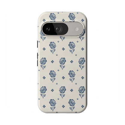 Seaside Stitch | Vintage Roses Case - Google Pixel 9