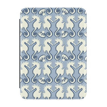 Seahorse Drift | Coastal Blues Kindle Case