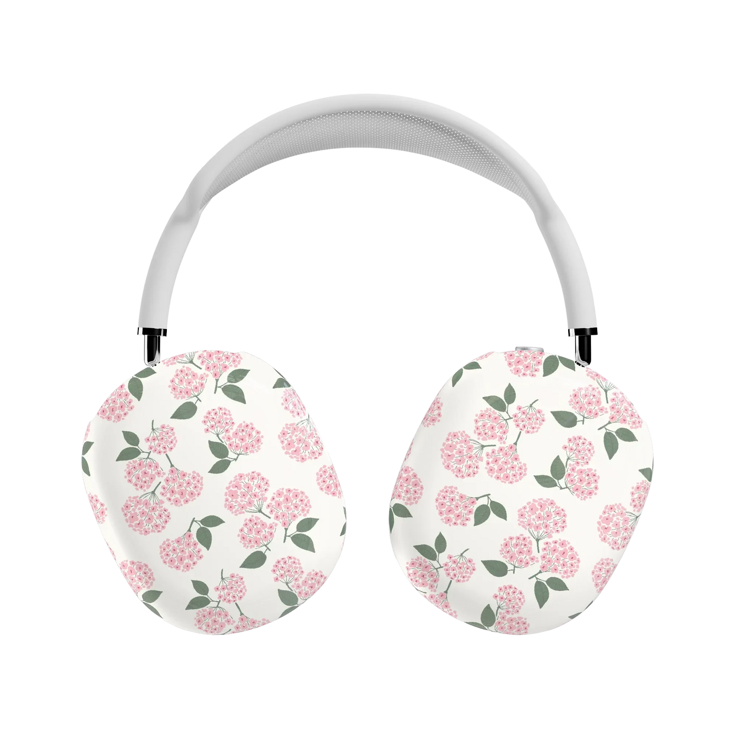 Nantucket Cottage | Pink Hydrangea AirPods Max Case - AirPods Max