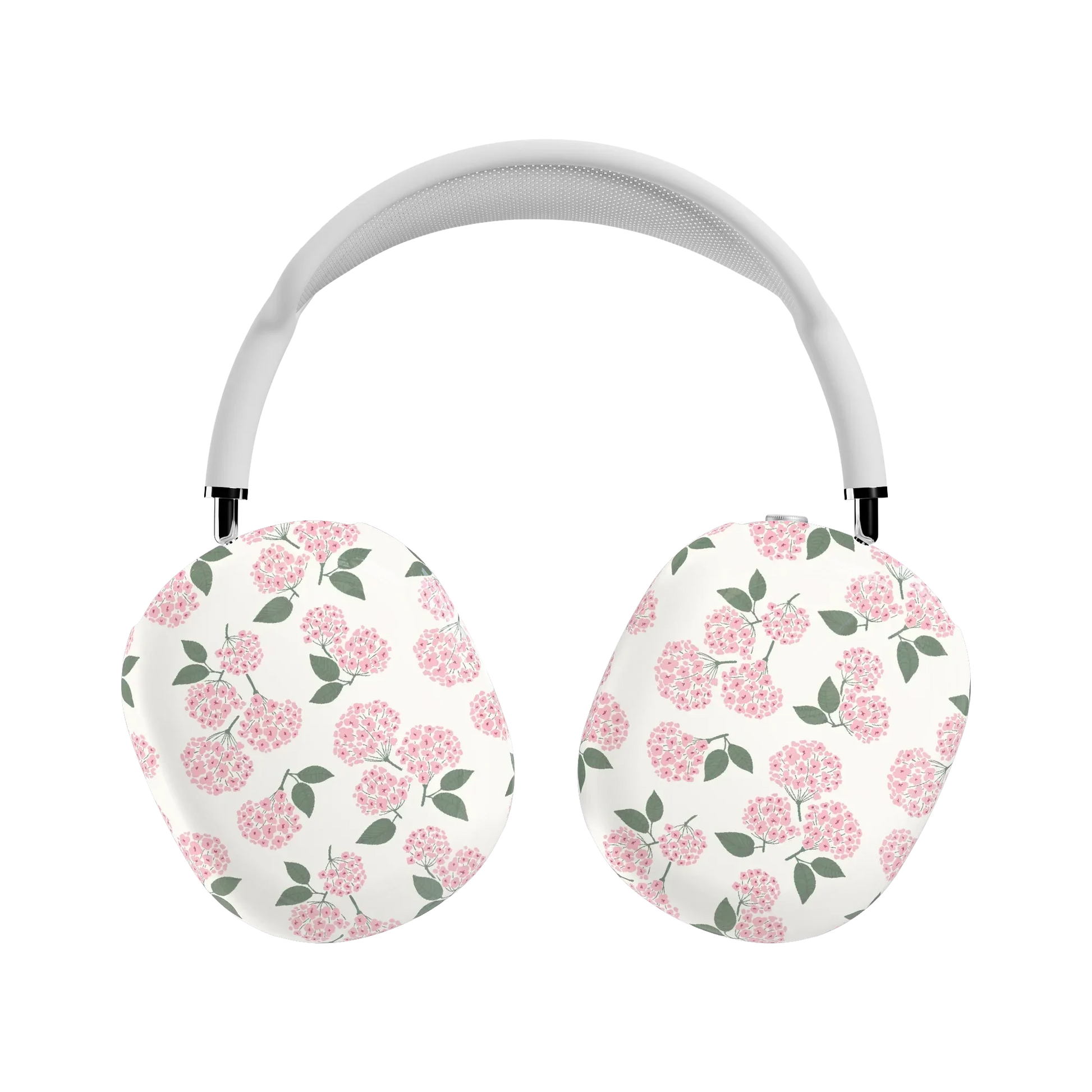 Nantucket Cottage | Pink Hydrangea AirPods Max Case - AirPods Max