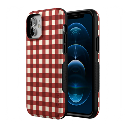 Checked Twice | Red Plaid Case