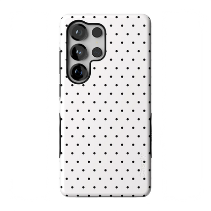 On the Dot | Black Polka Dot Case