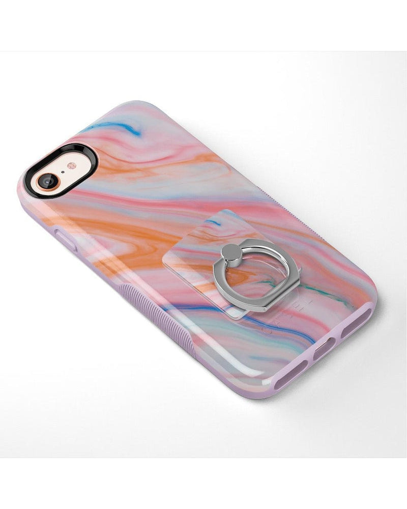 You're a Gem | Rainbow Marble Swirl Phone Ring Phone Ring get.casely