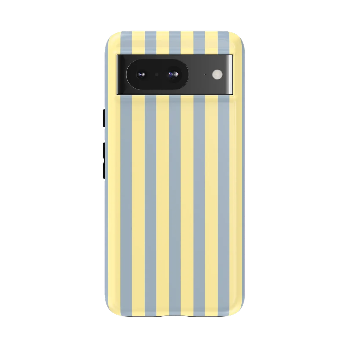 Coastline Stripes | Blue & Yellow Case - Google Pixel 8
