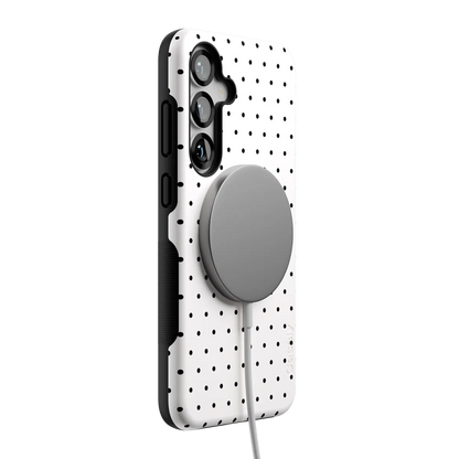 On the Dot | Black Polka Dot Case