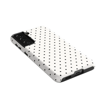 On the Dot | Black Polka Dot Case