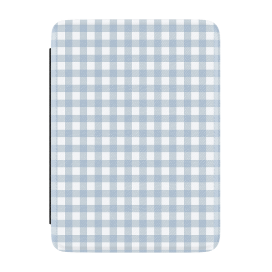 Pastel Picnic | Blue Gingham Kindle Case
