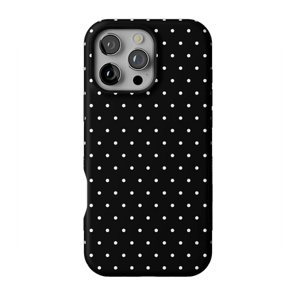 On the Dot | White Polka Dot Case