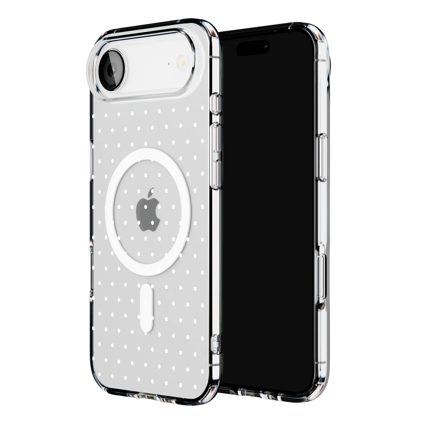On the Dot | White Polka Dot Case